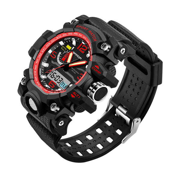 Super! 2016 Fashion G Casual Luxury Brand Men Military Sport Watches Led digital Analog quartz watch shock proof clock men