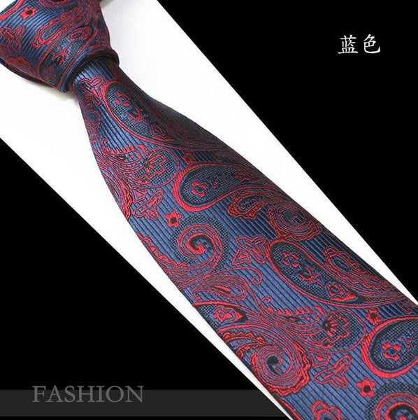 JEMYGINS Animal Mens Ties Silk Jacquard Weave Christmas Tie Slim Necktie Gravata Classic Fashion Business Wedding Tie For Men