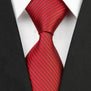 Fashion Width Ties for Men Silk Sold Men's Neckties Business Formal Wedding Neck Tie Red Black Green White Gravatas Male 4"/10cm