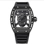 new Quartz Watches Men Top Luxury BrandWaterproof silicone quartz watch American fashion casual skull watch Watch Clock Male gif