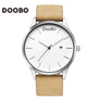 Casual Mens Watches Top Brand Luxury Men's Quartz Watch Waterproof Sport Military Watches Men Leather Relogio Masculino DOOBO