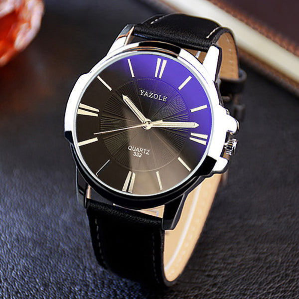 YAZOLE Quartz Watch Men Top Brand Luxury Famous 2017 Wristwatch Male Clock Wrist Watch Business Quartz-watch Relogio Masculino