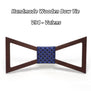 Mahoosive Brand Christmas Gift Fashion Handmade Wood Bow ties Bowtie Butterfly Gravata Ties For Men Geometric Wooden bow tie