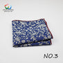 Genuine Yiyanyang Cotton Floral Pocket Square 9.05 Inch Camo Color Polyester Paisley Handkerchief Tie For Men Gift Gentle Hanky
