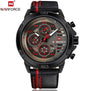 Mens Watches Top Brand Luxury Brand NAVIFORCE Casual Quartz Watch Men Leather Sport Wristwatches Waterproof Relogio Masculino