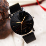 Splendid Watches Men Women Luxury Brand TEMPTER Quartz Dial Clock Leather Round Casual Wrist watch Relogio masculino black watc