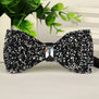 Hand made mens bowtie Silver crystal and gem bow tie 2016 new arrival gentlemen fashion casual gravata borboleta masculina lot