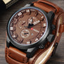 Curren 8225 Top Brand Luxury Leather Men Watch Army Military Quartz Mens Watches Casual Sport Male Clock Watch Relogio Masculino