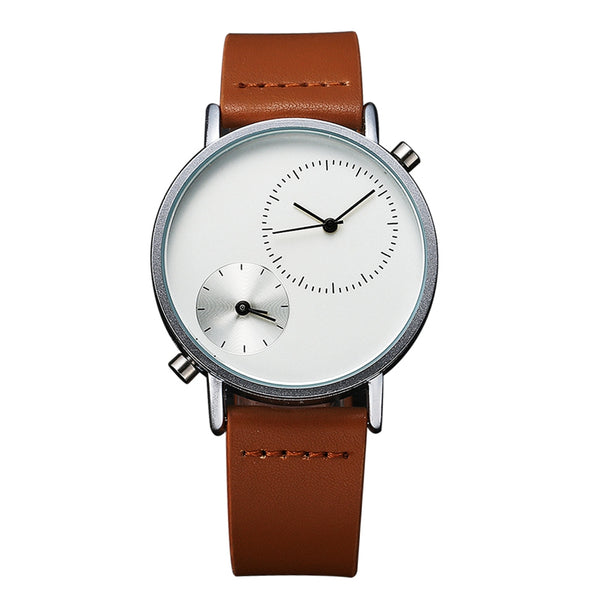 TOMI Minimalist Design Switzerland Watches Carnival Luxury Brand Watch New Men Business Quartz Watch Casual Leather Wristwatches