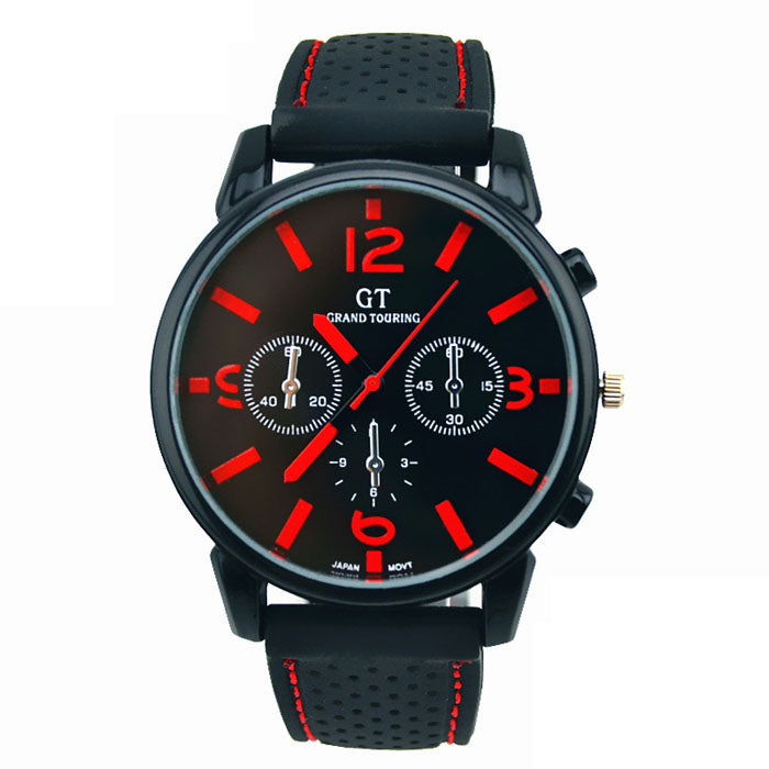 1PC Men Fashion Stainless Steel Sport Cool Quartz Hours Wrist Analog Watch Relogio Masculino dropshipping