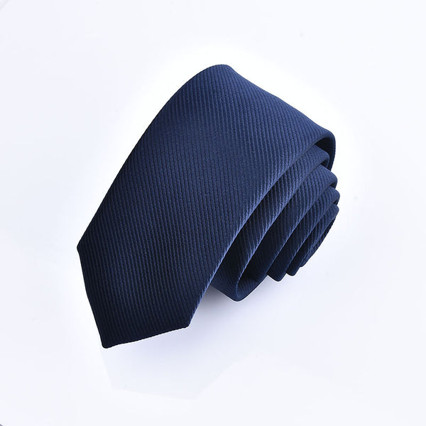 1Piece Korean British Style 5cm Neck Tie Slim Narrow Casual Dot Striped Party Club Salon Pub For Men Women Groom Waiter Waitress