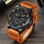 Curren Top Brand Luxury Men Watches Man Clock Male Retro Leather Army Military Sport Quartz-Watch Men Hodinky Relojes Hombre