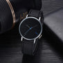 TOMI Fashion Casual Men 's Bussines Retro Design Leather Round Band Watch Watch Men Erkek Kol Saati Relogio Masculino