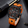 Men Watch Sport 30M Waterproof Fashion Wristwatch Montre Homme Genuine Leather Relojes Hombre 2018 Quartz Male Business Watch
