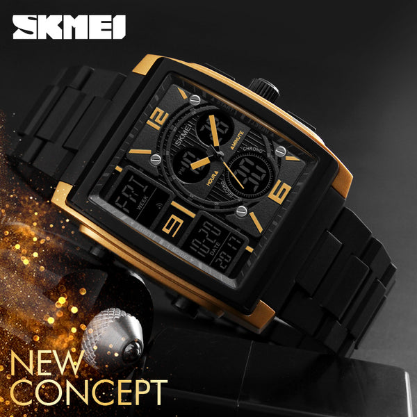 SKMEI Men Sports Watches 2018 Male Clock Fashion Mens Electronic Wrist Watches Top Brand Luxury Digital Watch Relogio Masculino