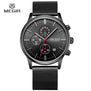 Megir Fashion Mens Business Stainless Steel Band Quartz Watches with Calendar Chronograph Luminous Analog Wristwatch Man 2011