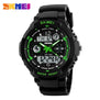 S-Shock Mens Military Watch For Men Sport Watch SKMEI Luxury Brand Analog Quartz And LED Digital Outdoor Waterproof Watches