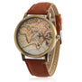 2016 New Cowboy strap Map Watch By Plane Watches Denim Fabric Quartz Watch 7 color for Women Men watches